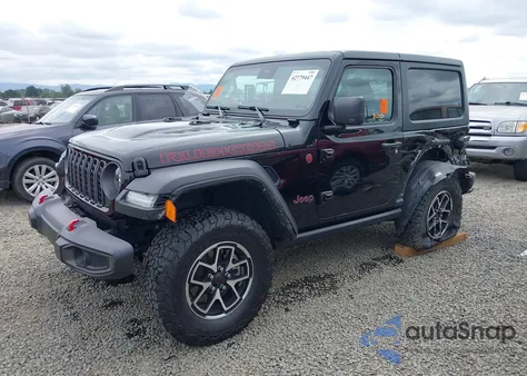2024 Jeep Wrangler 2-Door Rubicon 4X4 z USA, uszkodzony, nr VIN 1C4PJXCG4RW118639